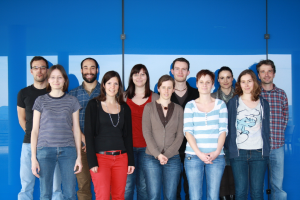 The group in March 2014. Upper row from left to right: Ulrich, Jacobo, Stephanie, Daniel, Julia, Michael. Lower row: Mara, Rebekka, Janika, Christine, Aleksandra. 